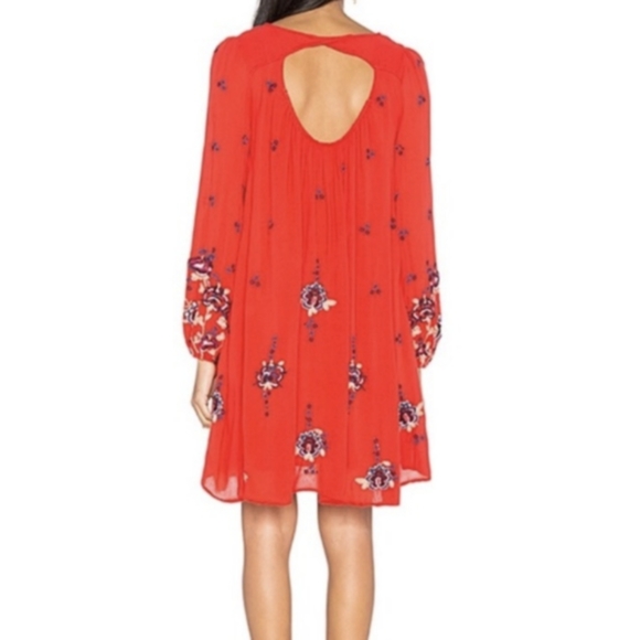 Free People Oxford Embroidered Mini Dress - Picture 2 of 11